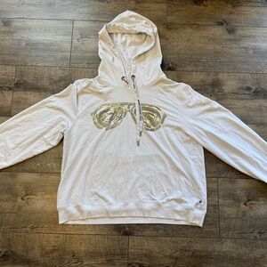 Karl Lagerfeld White Garment with Silver Accents